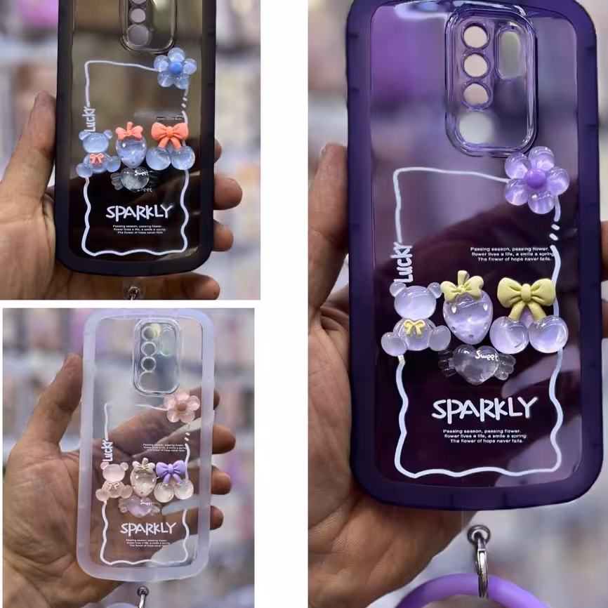 کاور عروسکی گوشی موبایل 