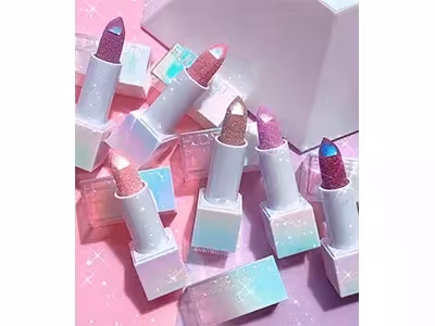 پک لاکچری رژ لب جامد اکلیلی هدی بیوتی huda beauty