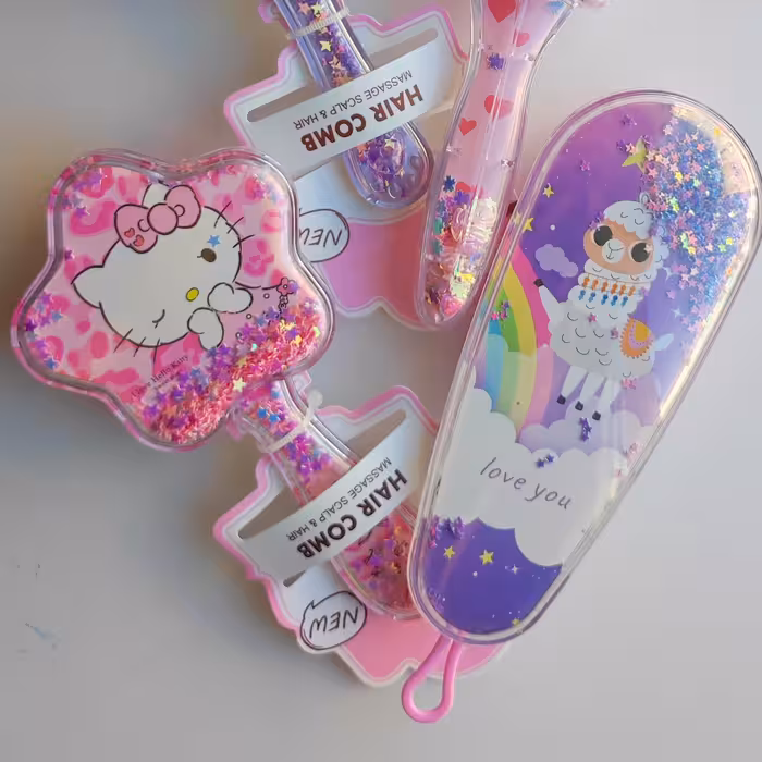 برس گره بازکن کودک طرح پاندا و ببعی