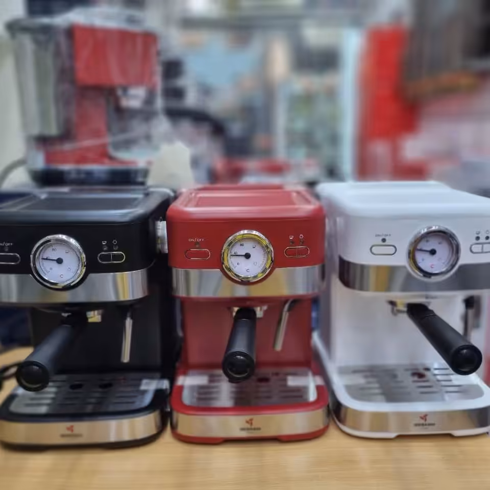 اسپرسو ساز مباشی مدل 2031  فشار بخار 20 بار توان 1100  وات مخزن 1.5 لیتری