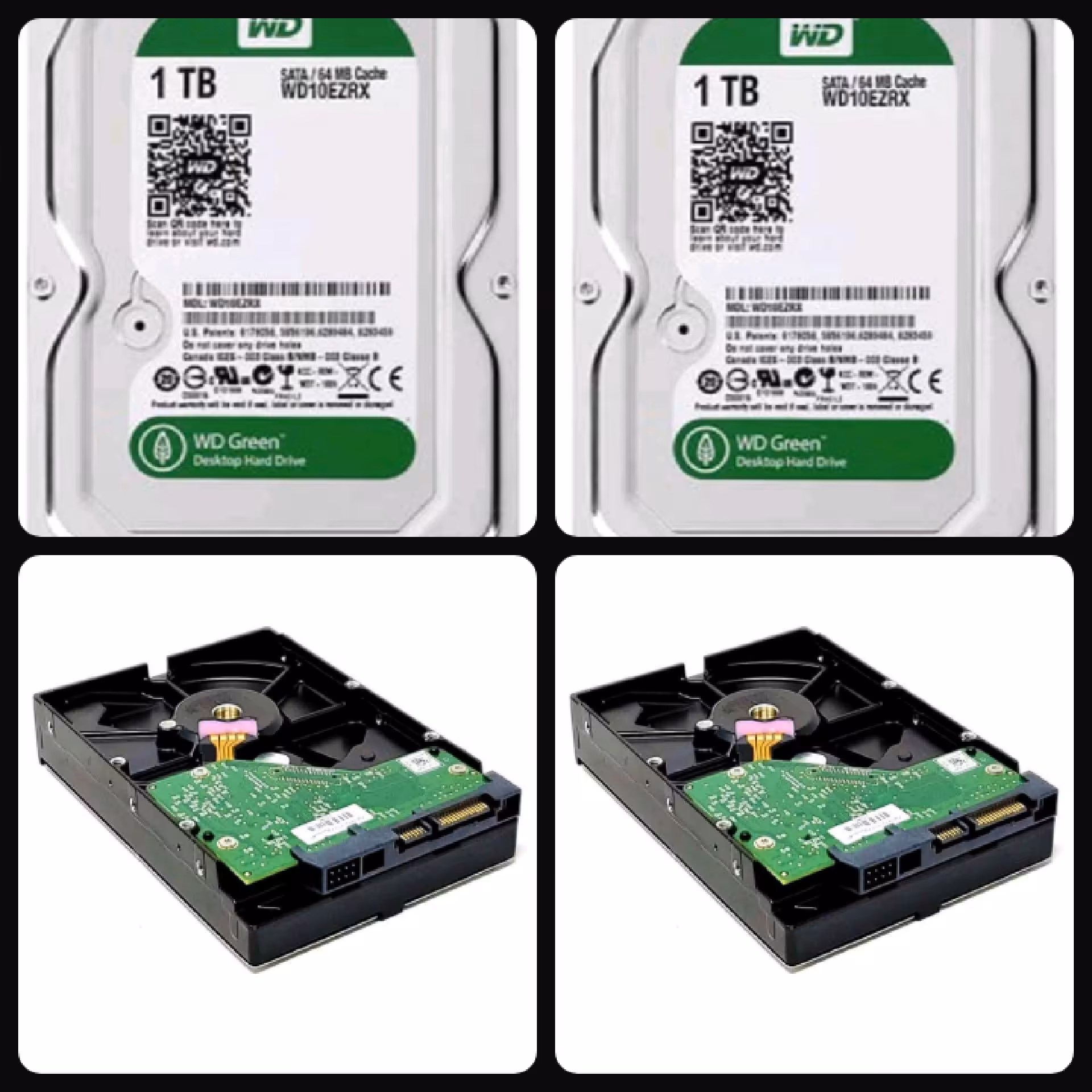 هارد هزار گیگا بایت (1 ترا بایت) اینترنال ساتا مارک وسترن دیجیتال WD