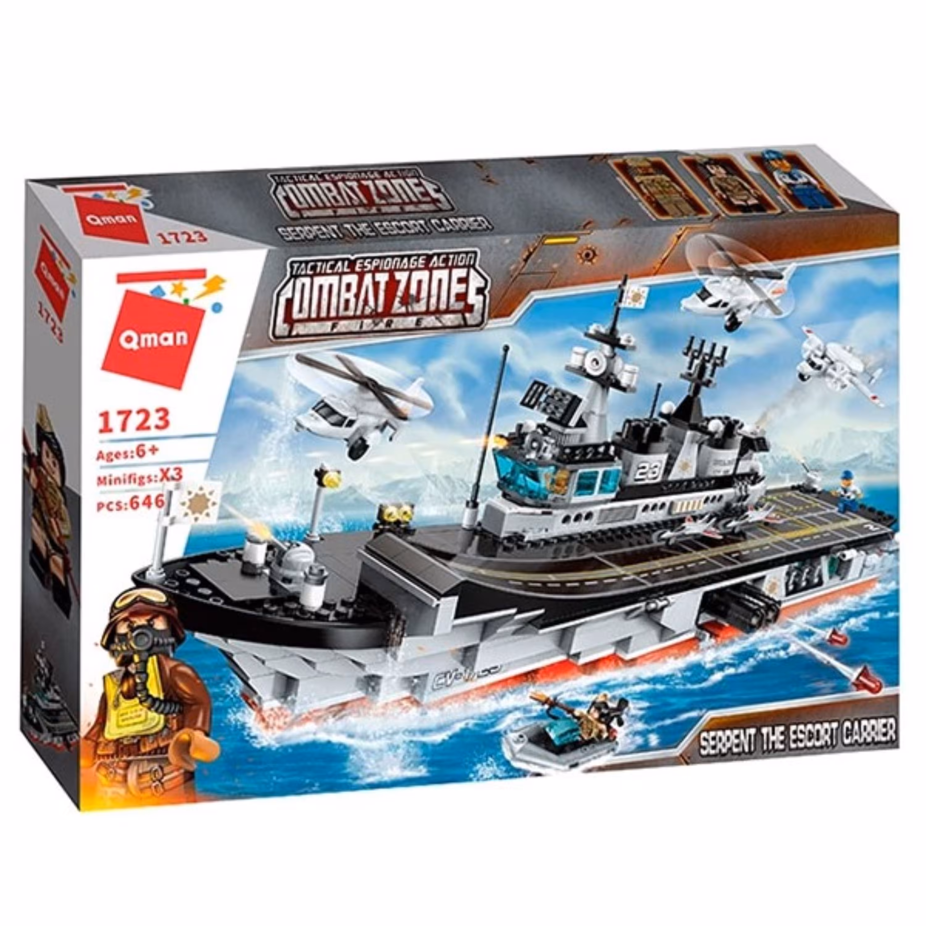 بازی فکری ساختنی کیومن مدل Compat Zones کد 1723