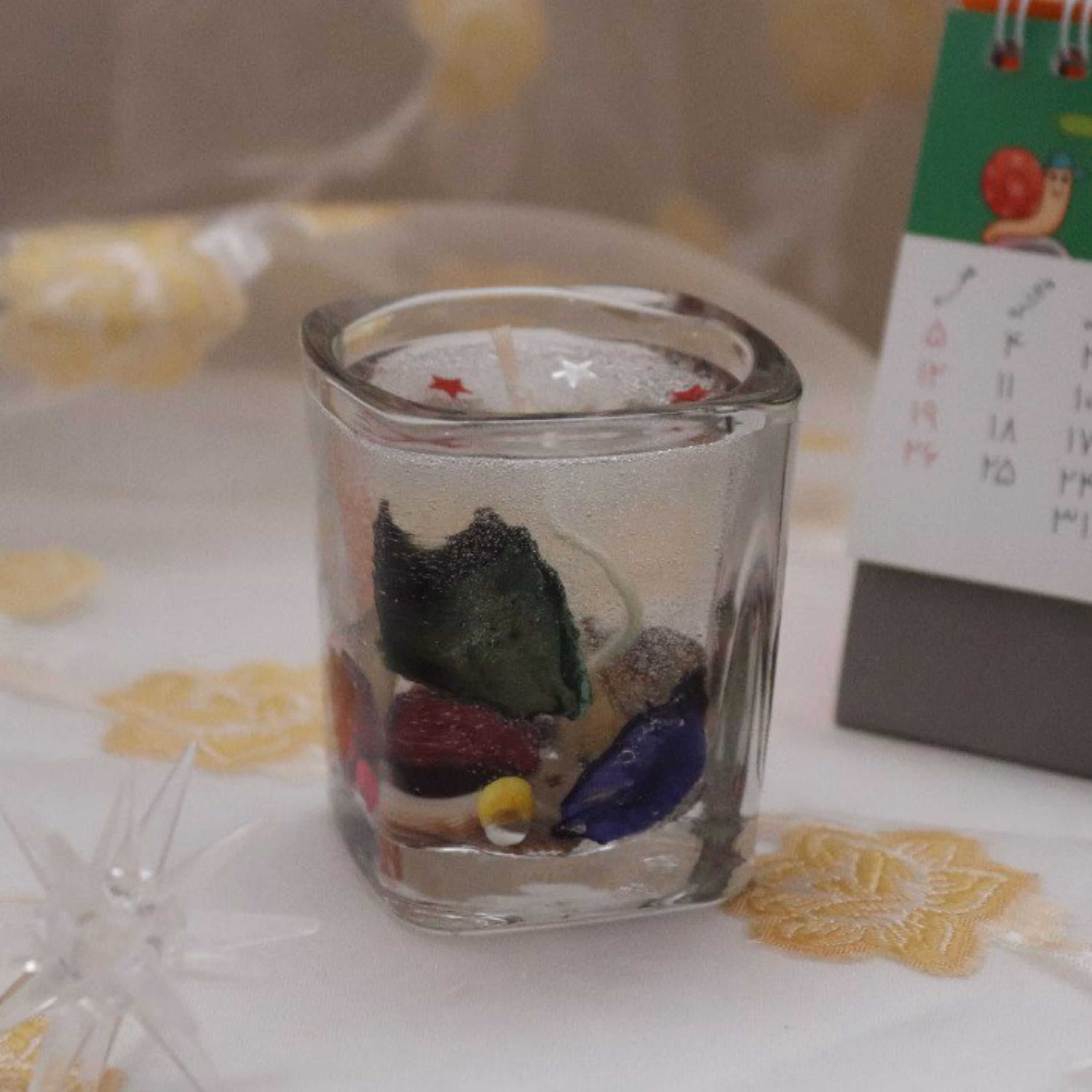 سه عدد شات شمع ژله ای مناسب جهت دکوراسیون منزل  
