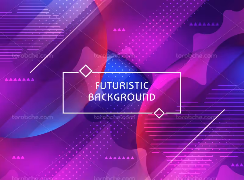 وکتور بک گراند بنفش آبی | گرافیک با طعم تربچه