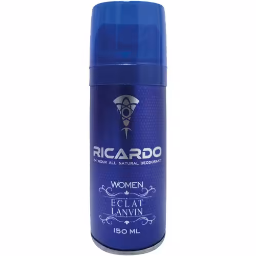 اسپری خوشبو کننده بدن زنانه با رایحه اکلت لانوین ریکاردو