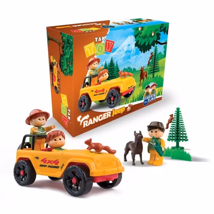 رنجر جیپ تک توی اسباب بازی ساختنی 25 قطعه