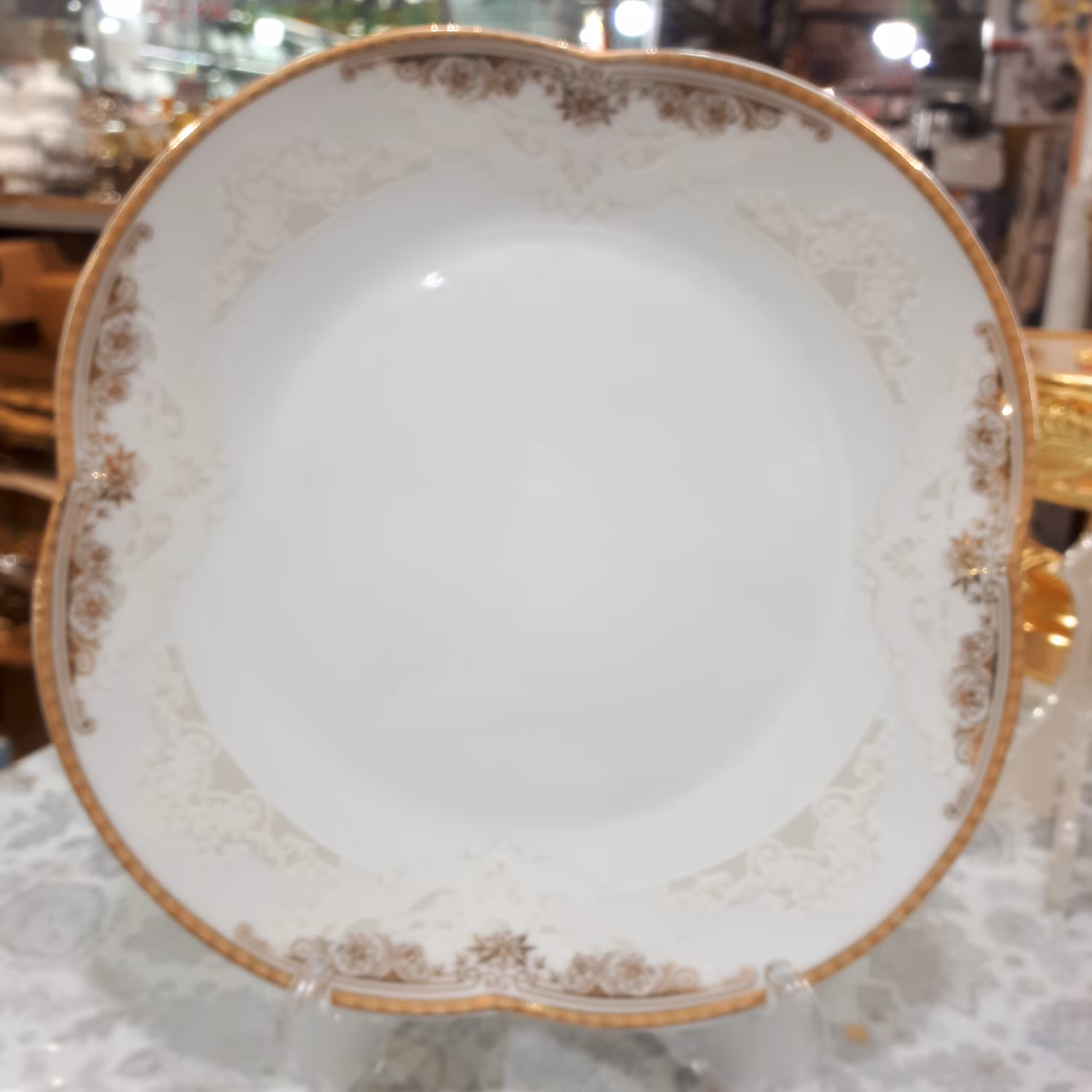 بشقاب پلو خوری چینی پردیس 6عددی  مدل دانته 1003