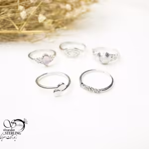 پک انگشتر زنانه کد 5609