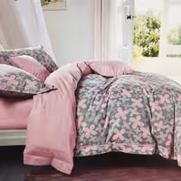 سرویس لحاف روتختی یکفره 4تکه گلدار