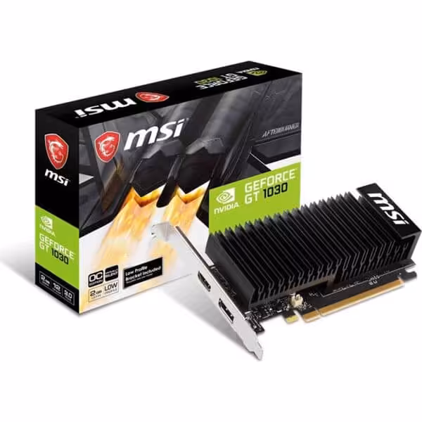 کارت گرافیک ام اس آی MSI Graphics Card GT 1030 Low Profile D4 2G