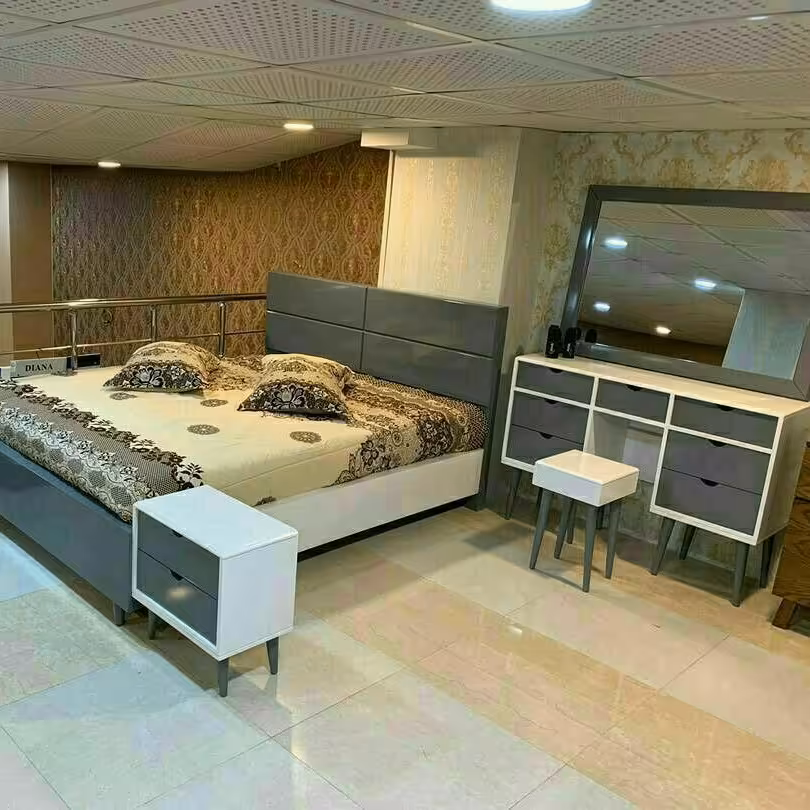 تولیدی سرویس خواب و تخت یک نفره مدل بلوط