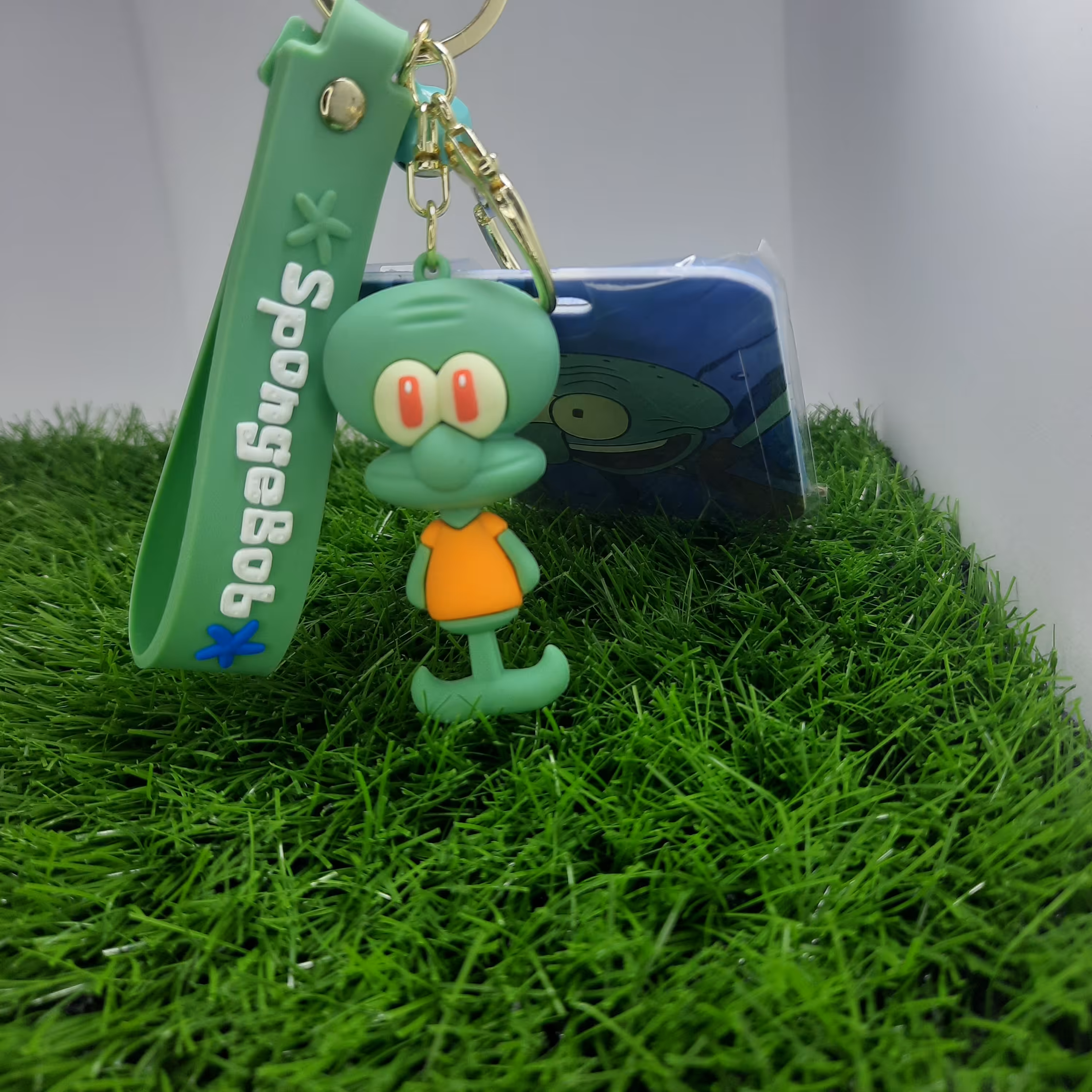 جاکلیدی سیلیکونی اورجینال پشت کارتی طرح اختاپوس