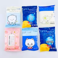 دستمال مرطوب فانتزی آکسیلیم