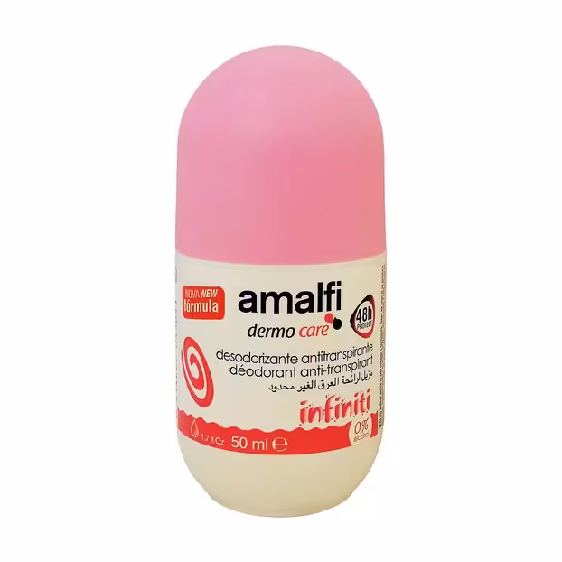 رول ضد تعریق زنانه آمالفی مدل Infiniti حجم 50 میلی لیتر