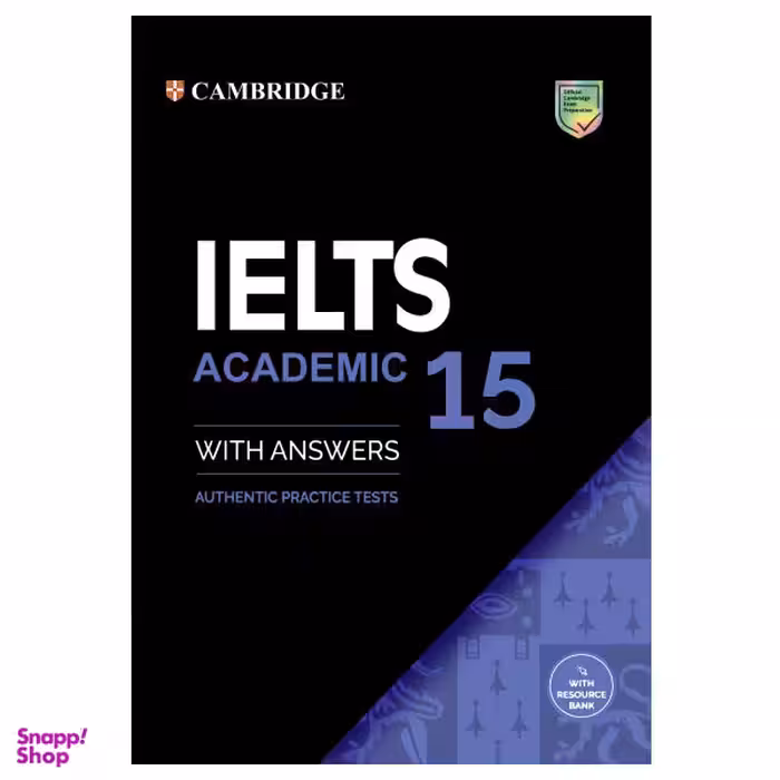 کتاب IELTS Cambridge 15 Academic اثر جمعی از نویسندگان انتشارات آریونا