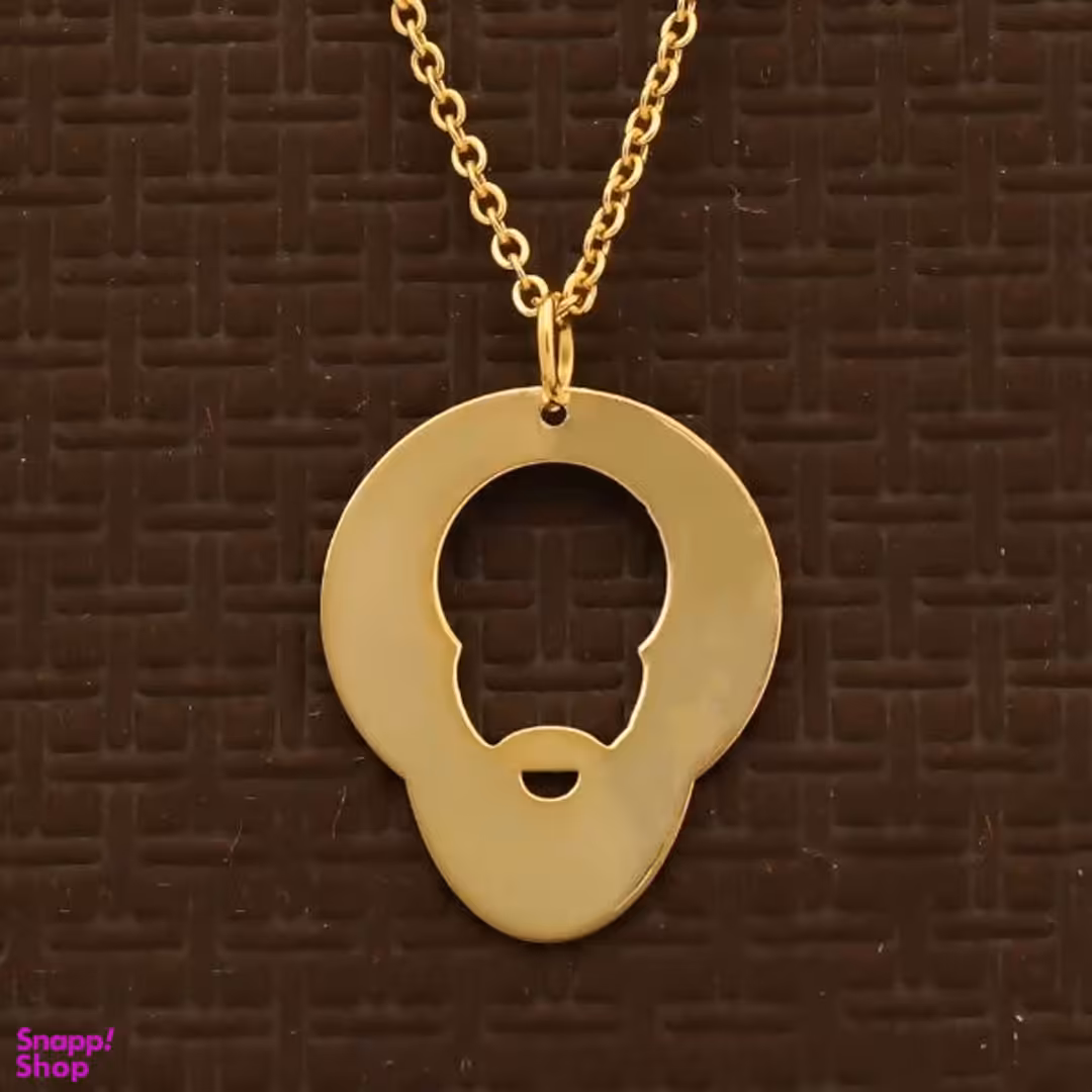 گردنبند طلا 18 عیار زنانه سانا گالری مدل پرتره سهراب سپهری کد D9399