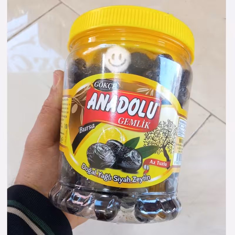 زیتون سیاه چروک روغنی آنادولو 700گرم ترکیه | amazonchi