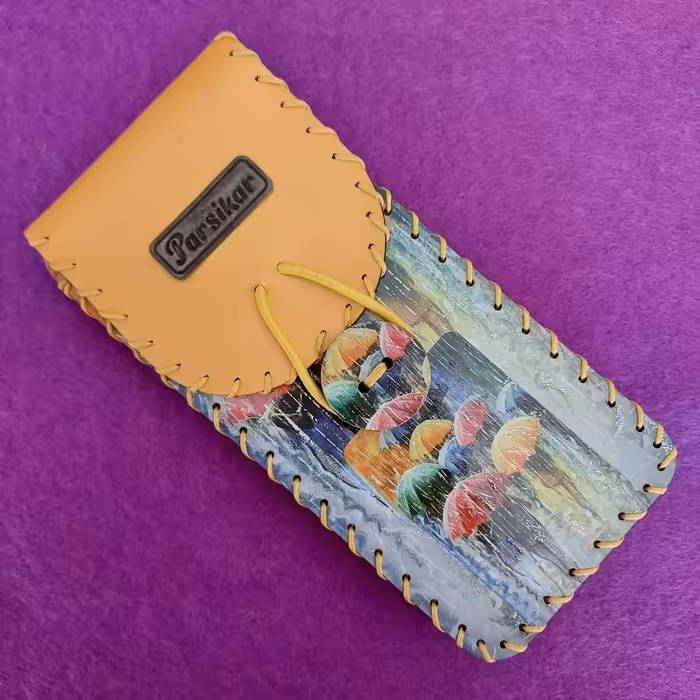 جامدادی دکمه ای  پارسیکار طرح کلاسیک زیبا و باکیفیت