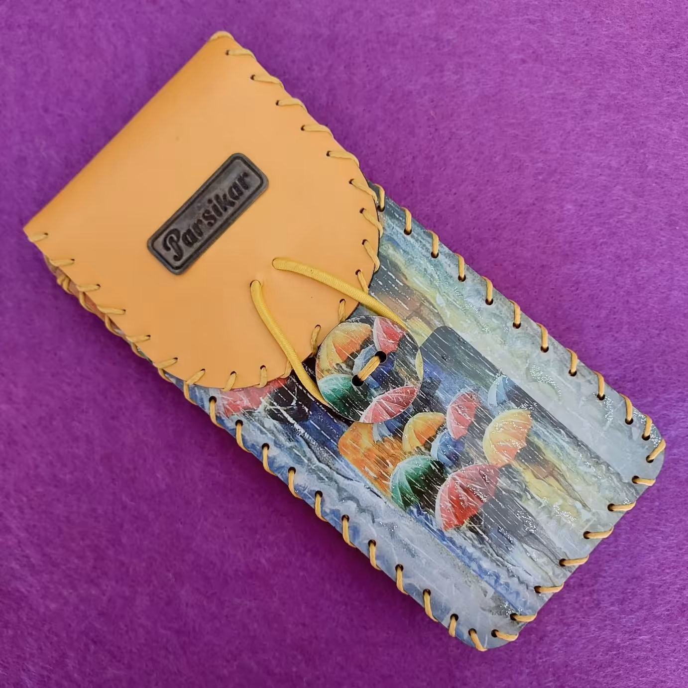 جامدادی دکمه ای  پارسیکار طرح کلاسیک زیبا و باکیفیت