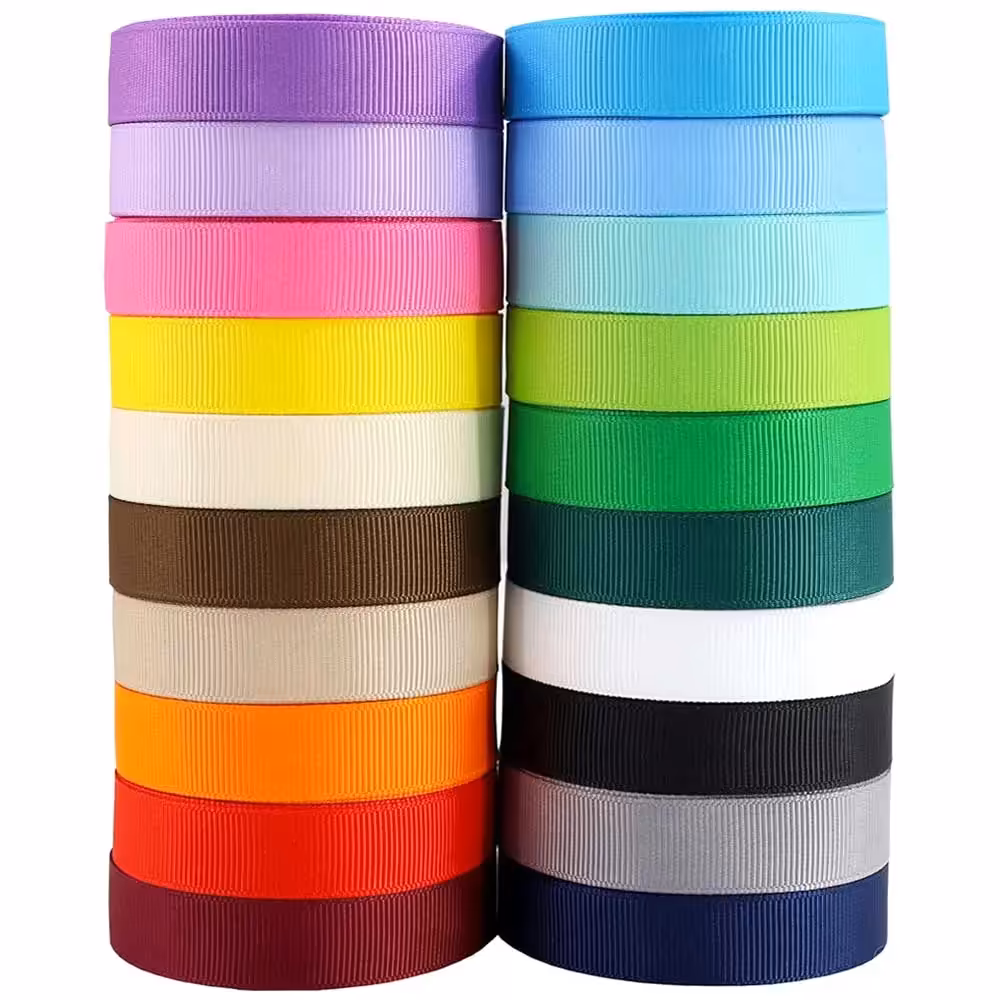 خرید روبان گروگرن (گلو) 2.5 سانت با طول 20 یارد