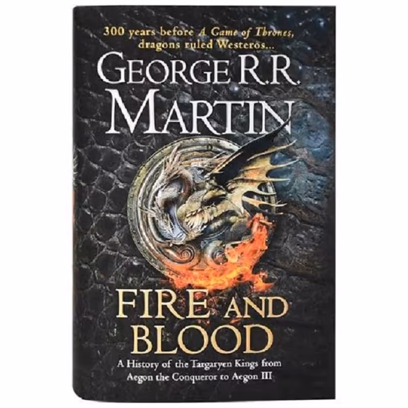 کتاب آتش و خون Fire and Blood اثر جورج آر آر مارتین George R. R. Martin