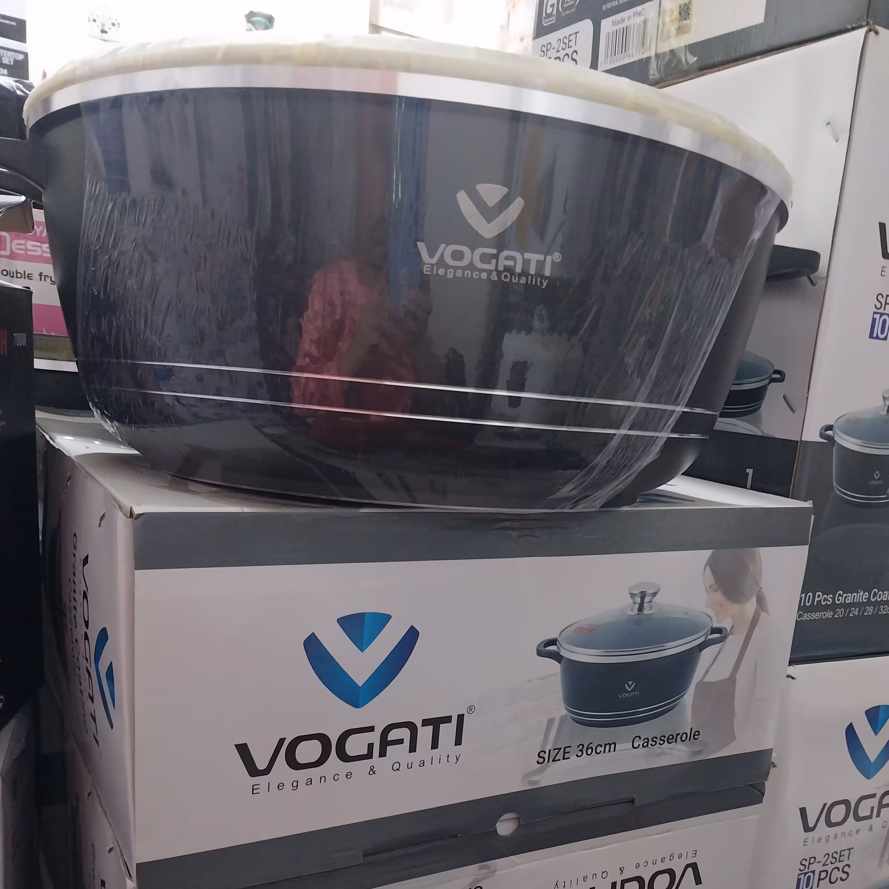 قابلمه چدن تکی مارک وگاتی سایز36