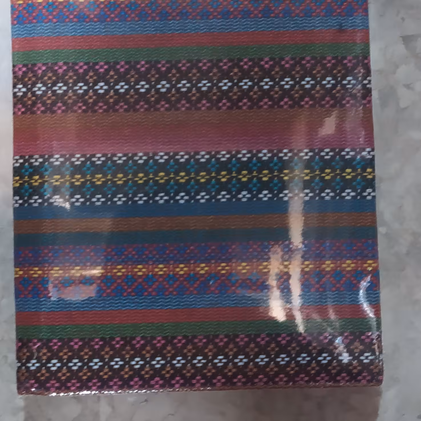 دفتر کوچک جلد پارچه ای سنتی
