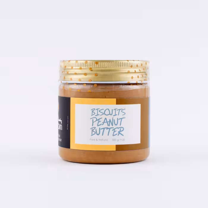 کره بادام زمینی بیسکوییت 300 گرم بسدین