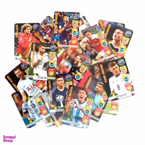 کارت بازی فکری طرح فوتبال مدل FIFA WORLD CUP RUS بسته 16 عددی