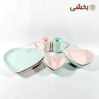 سرویس غذاخوری 8 پارچه ایکیا مدل قلب