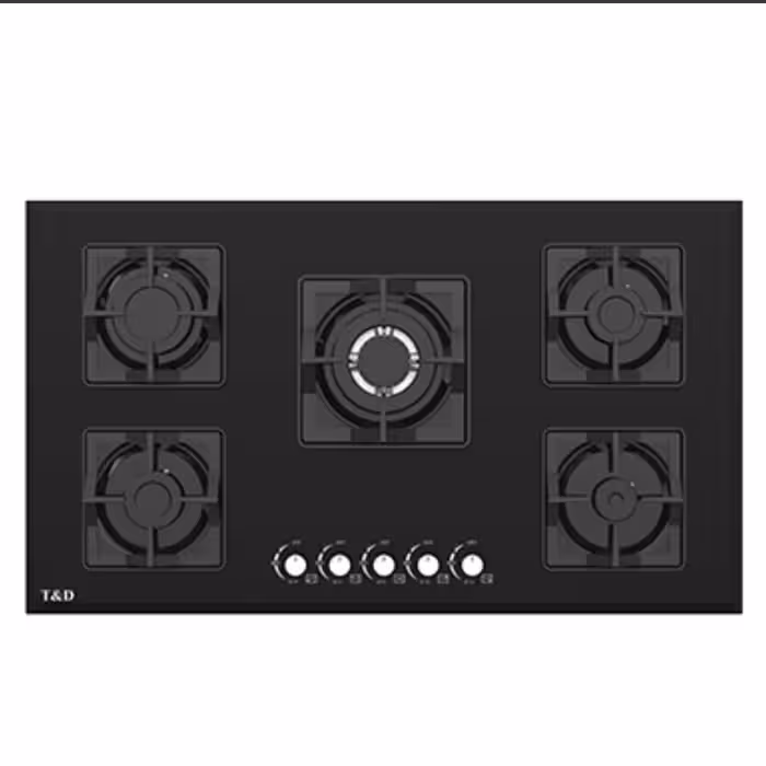 گاز رومیزی تی اند دی مدل TD122E(بیست و چهار ماه گارانتی)