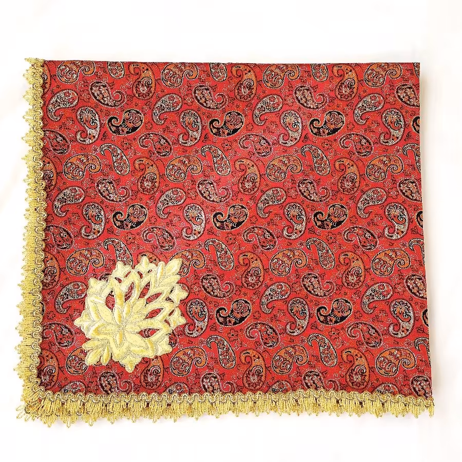 رومیزی ترمه دو تیکه