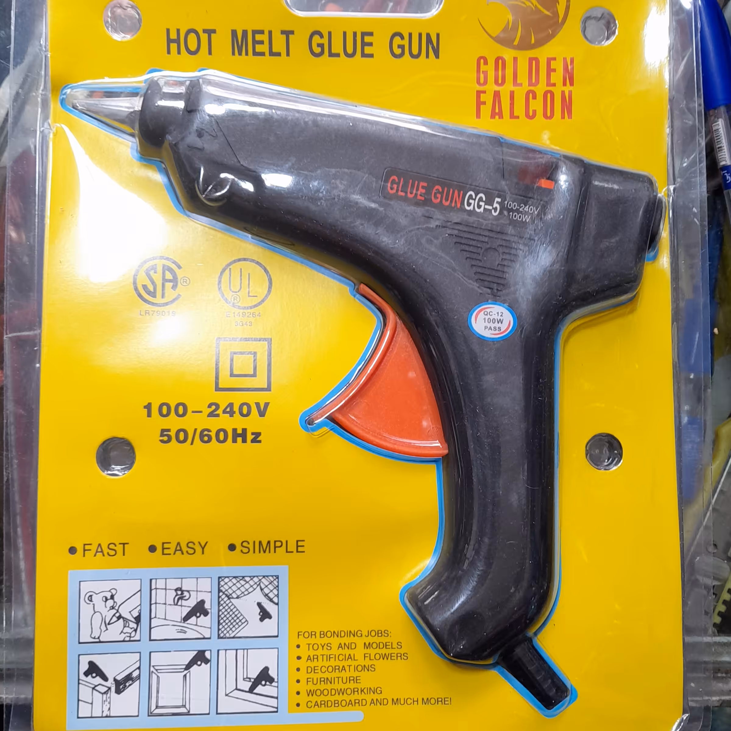 تفنگ چسب حرارتی بزرگ