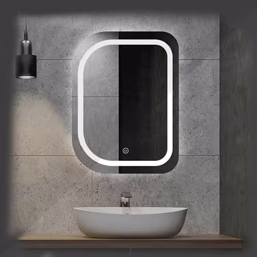 آینه چراغ دار مستطیلی مدل FK-119