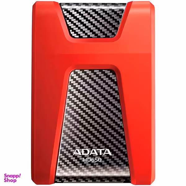 هارددیسک اکسترنال ای دیتا مدل دش‌درایو دیوربل HD650 ظرفیت 2 ترابایت