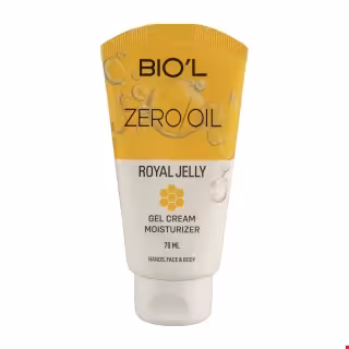 ژل کرم آبرسان دست و صورت حاوی عصاره ژل رویال مناسب انواع پوست بیول 70 میلی لیتری