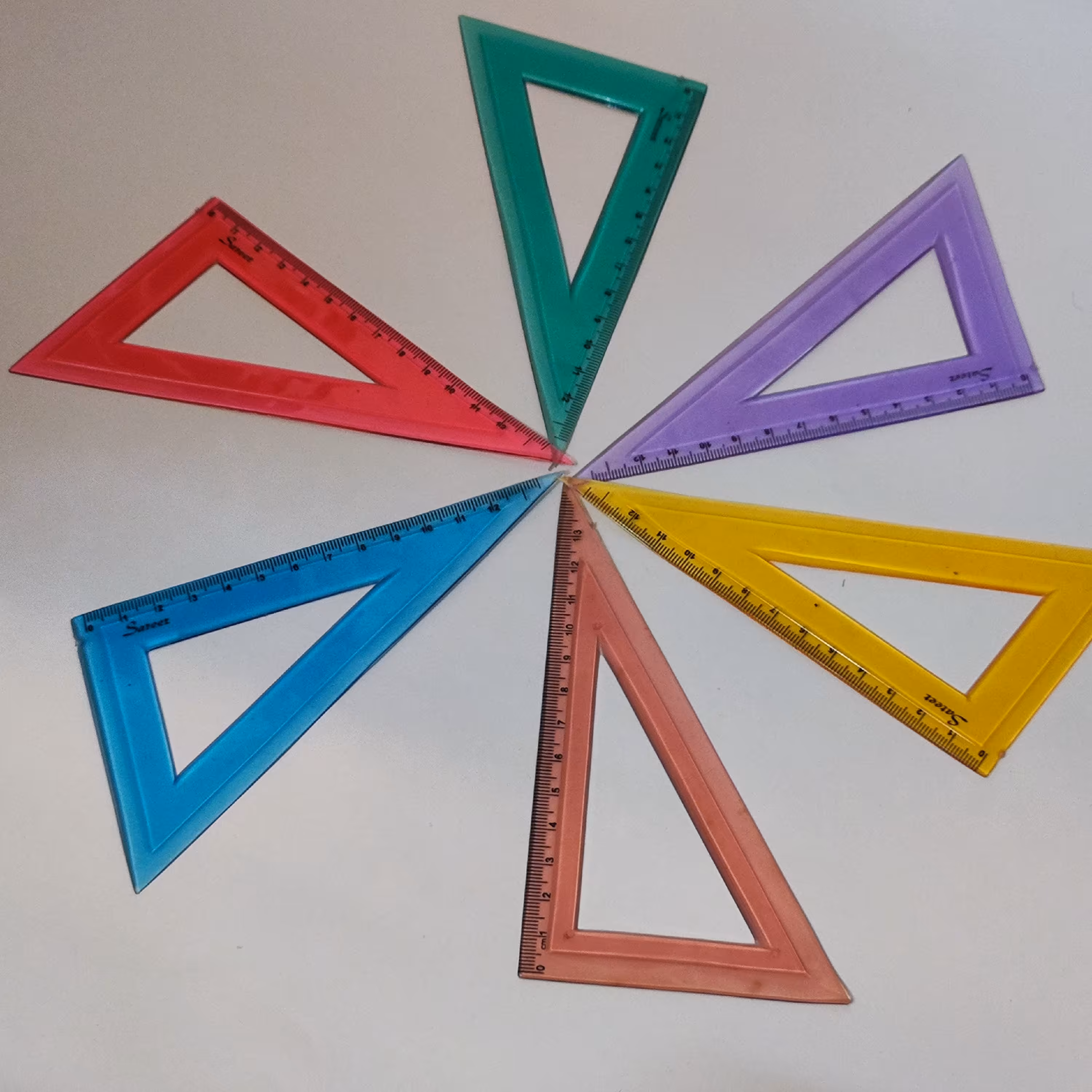 گونیا شله ای رنگی 