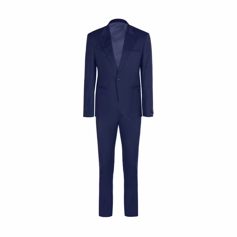 کت و شلوار مردانه مدل 002 سورمه ای با سایزبندی از 46 تا 56