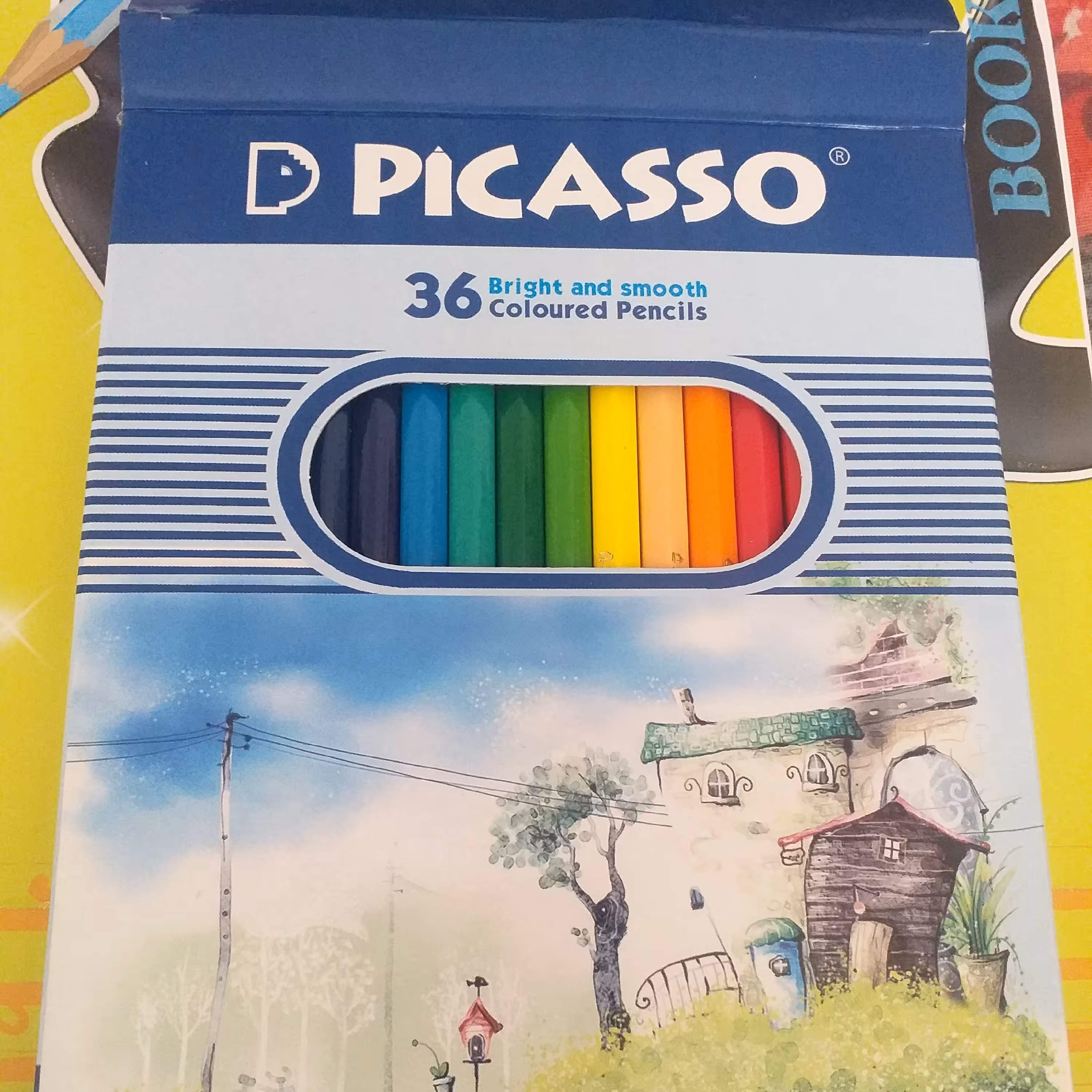 مداد رنگی اصلی پیکاسو36رنگ