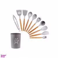 سرویس کفگیر و ملاقه 11 پارچه جی فی نی مدل 02