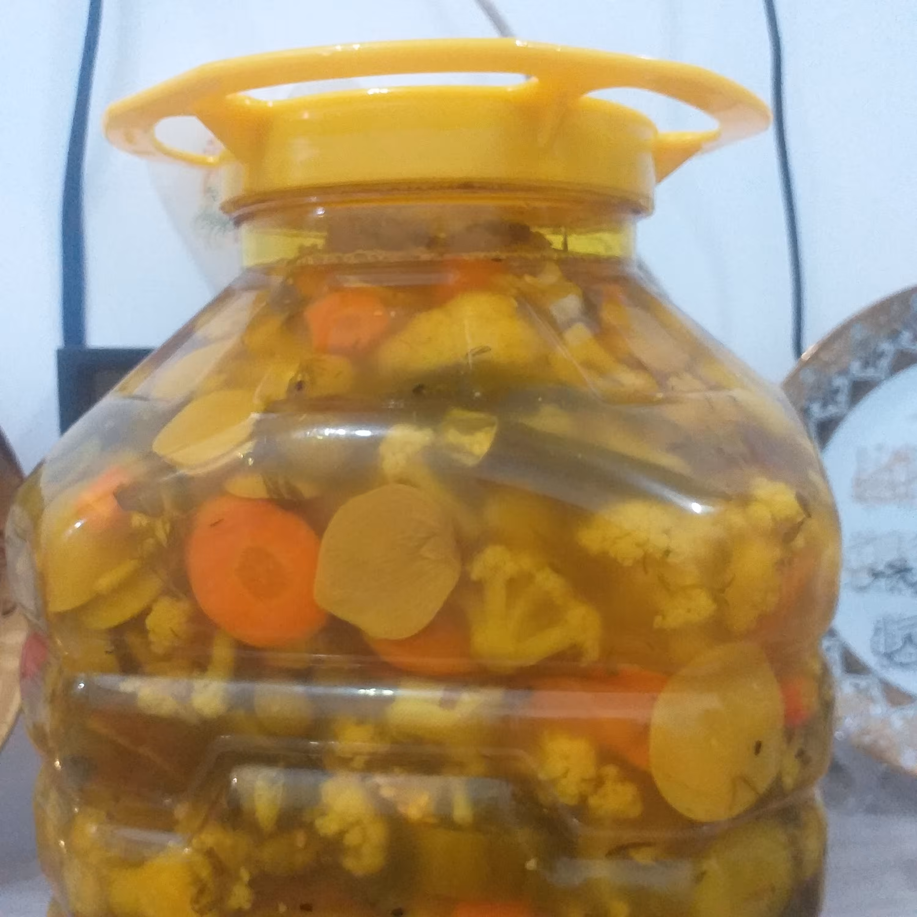 ترشی  مخلوط خانگی