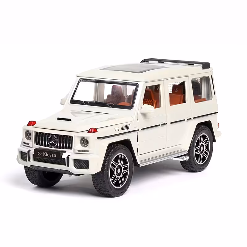 ماکت ماشین بنز جی کلاس سفید G-Class کد P/CZ118A/H