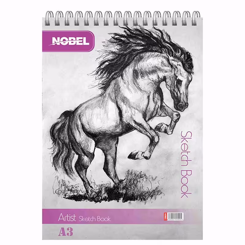 خرید دفتر طراحی A3 سیمی 50 برگی جلد مقوایی