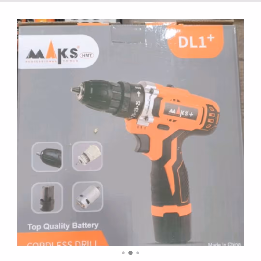 دریل شارژی مکس 12 ولت 