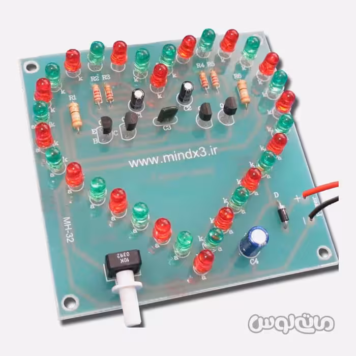 کیت الکترونیکی قلب پرتو افشان ذهن 3

