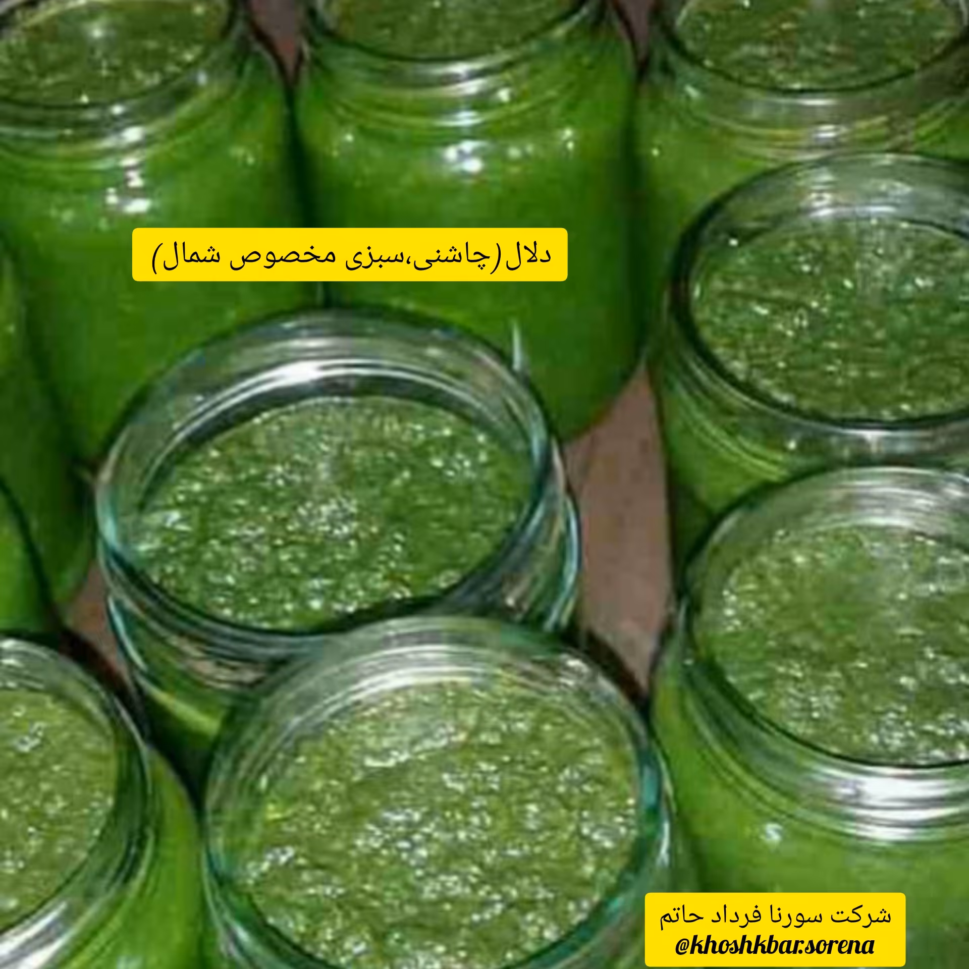 دلال یا دلار یا درار مخلوط سیر و گردو و گل محمدی چاشنی سبز خانگی قائمشهر نیم کیلویی
