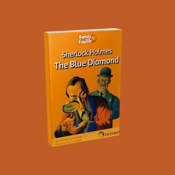 کتاب داستان فمیلی چهار Story Sherlock Holmes The Blue Diamond اثر جمعی از نویسندگان انتشارات Oxford