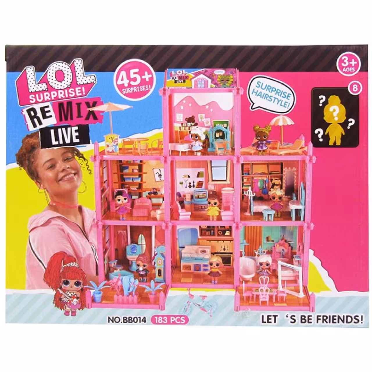 اسباب بازی مدل خانه عروسکی BD03