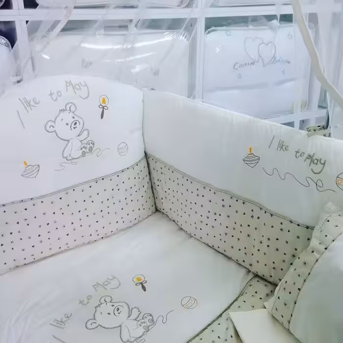 ست روتختی mede bebe مدل خرس 8 تکه