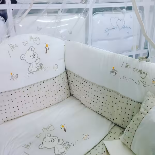 ست روتختی mede bebe مدل خرس 8 تکه